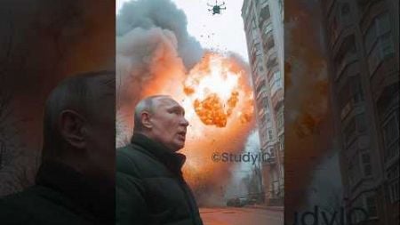 Viral Video of Russia&#39;s Building Getting hit by Ukraine&#39;s Drone | By Prashant Dhawan