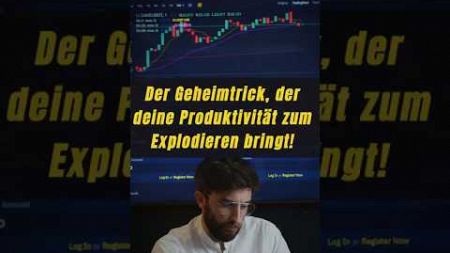 Der Geheimtrick, der deine Produktivität zum Explodieren bringt! 💥