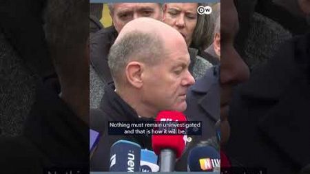 Olaf Scholz on Madgeburg Christmas market attack | DW News