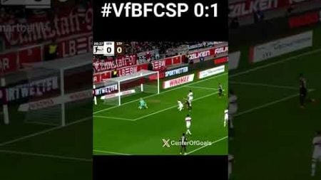 #VfBFCSP der #VfB kassiert Gegentor gegen den #fcsp! #bundesliga #fußball #vfbstuttgart #football