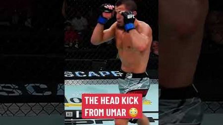 This head kick from Umar 😳 #UFC311