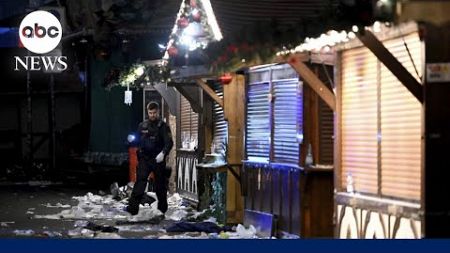 German Christmas market attack leaves at least 2 dead, nearly 70 injured