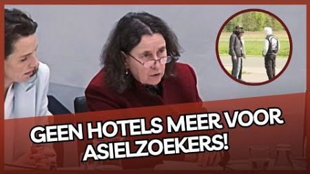 Faber heeft slecht nieuws voor linkse deugers! Geen HOTELS meer voor ASIELZOEKERS!