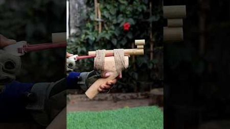 How To Make Bamboo Bow And Arrow Craft Anywhere #diy #craft #youtubeshorts #wood #bamboo