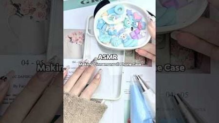 ASMR Calling All Sanrio Lovers! #phonecasediy #decodenphonecase #cinnamonroll #craft #handmade #fyp