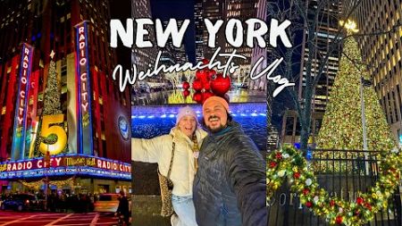 CHRISTMAS in NEW YORK | WEIHNATCHTEN | Vlog | Highlights | SEHENSWÜRDIGKEITEN | Reise Doku in 4K