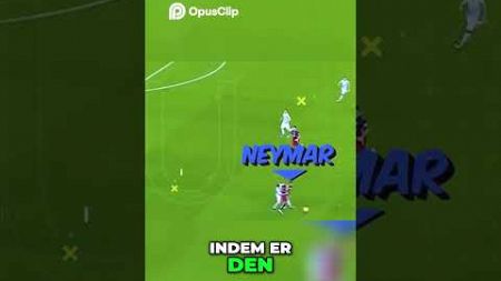 Neymars Geniale Dribble Technik pur im Spiel!