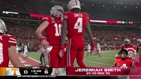 Ohio State STRIKES FIRST vs. Tennessee with TD pass to Jeremiah Smith 😤 | College Football Playoff