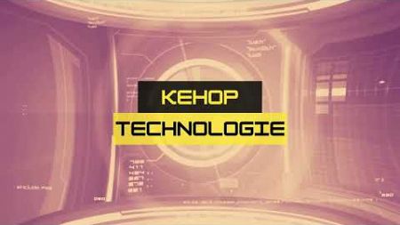 Kehop Technologie - Fond techno en mouvement