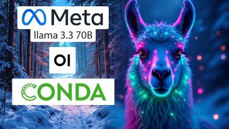 Как установить Llama 3.3 70B на слабый компьютер [MINICONDA, OPEN WEBUI, GLHF.CHAT]