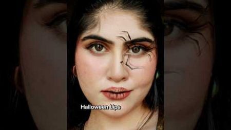 halloween lips #lipstutorial #lips #lipstick #halloween #shortsfeed #shorts #spider #makeup #diy