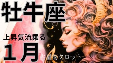 ［占星術タロット１月牡牛座］ホロスコープで出したガチ運気⭐️牡牛座さん上昇気流に乗る★新年の吉方位も出しました☆彡セルフケア占い付き