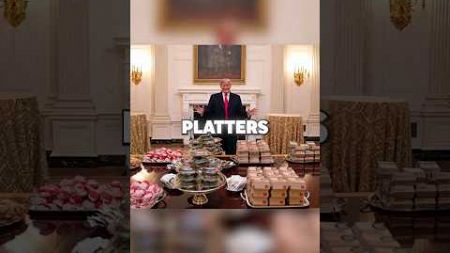 Donald Trumps Fast Food Meal In The White House 🇺🇸🍟