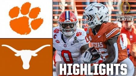 CFP First Round: Clemson Tigers vs. Texas Longhorns | Full Game Highlights | ESPN College Football