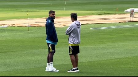 First footage of Melbourne practice and update