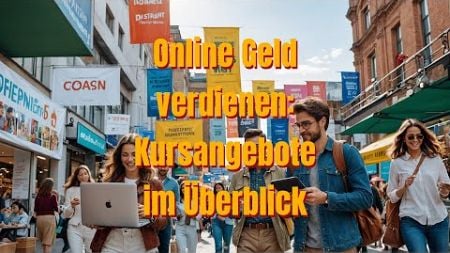 Online Geld verdienen Kursangebote im Überblick