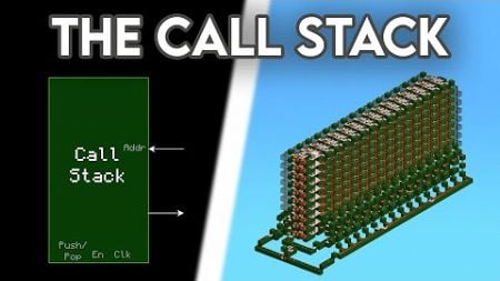 The Call Stack - Let&#39;s Make a Redstone Computer! #8