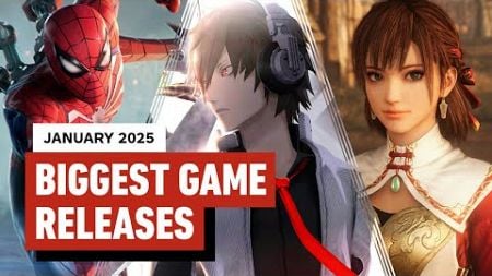 The Biggest Game Releases of January 2025