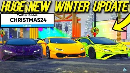 NEW WINTER UPDATE + MONEY CODES &amp; CARS IN SOUTHWEST FLORIDA!