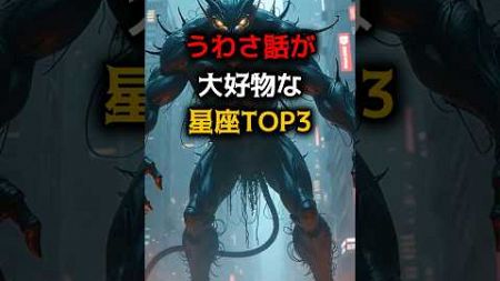 うわさ話が大好物な星座TOP3 #占い #占い師 #星座 #星座占い #ランキング #shorts