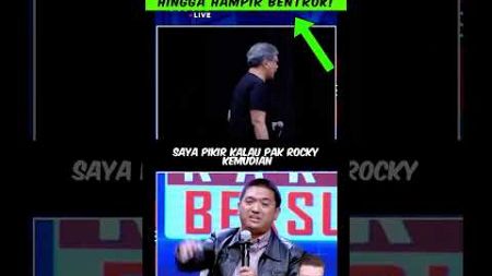 Tambah Keras! Rocky Gerung Semprot Eks Penyidik KPK Dalam Debat Kasus Harun Masiku! #rockygerung