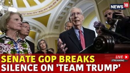 Senate GOP Press Conference | Senate GOP Sperch On Trump Pick | Trump Team | Trump Latest News |N18G