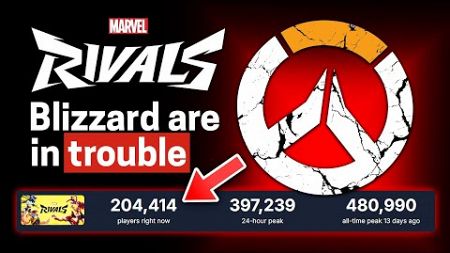 Marvel Rivals is Dominating. Overwatch 2 in Full Panic Mode.