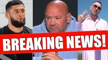 BREAKING! UFC Superstar GETS SUSPENDED after getting INJURED, Khamzat Chimaev/Alex Pereira, UFC News