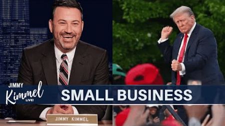 Hilarious! Small Business Optimism Skyrockets – Jimmy Kimmel Reacts to Trump 2.0