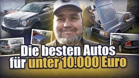 Die besten Autos für unter 10 000 Euro