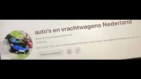 Voor alle auto liefhebbers hebben we nu ook en kanaal over auto’s en vrachtwagens dus abonneer