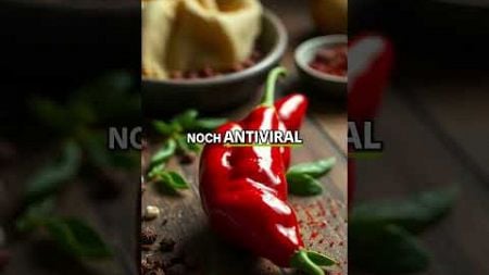 Chili: Die geheime Superkraft für Herz, Stoffwechsel &amp; Gesundheit 🌶✨ #shorts