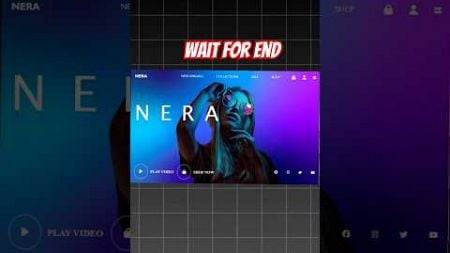 NERA Website Design | Stunning HTML &amp; CSS Animation Showcase ✨💻 #Shorts #WebDevelopment #Trending