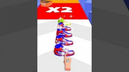 👟 Sneaker Stack Run Level 40 #shorts #games #게임 #비디오게임 #게임플레이 #cute