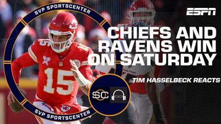 NFL Saturday Reaction with Tim Hasselbeck 🏈 Chiefs &amp; Ravens win in Week 16 | SC with SVP