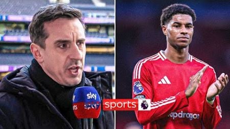 &quot;Inevitable he leaves the club&quot; | Gary Neville on Marcus Rashford after he was left out again