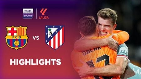 Barcelona 1-2 Atletico Madrid | LaLiga 24/25 Match Highlights