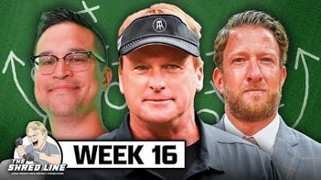 The Shred Line with Coach Gruden, Dave Portnoy and Steven Cheah | Week 16