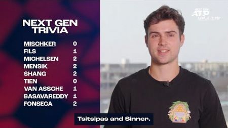 Tennis Brothers vs The Pros: Next Gen Trivia