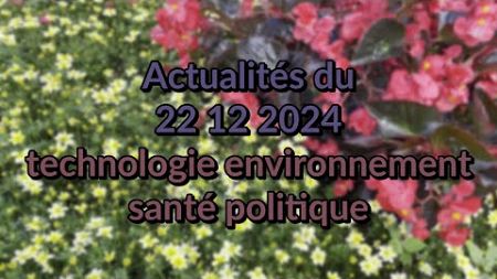 #Actualités du 22 12 2024 classement technologie vie divertissement 4K