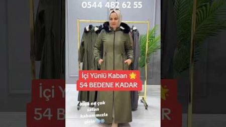 Model Kodu : 3689 ⚜️Parka İçi Yünlü Eda 54 BEDENE KADAR #mont #kaban #büyükbedengiyim #büyükbeden