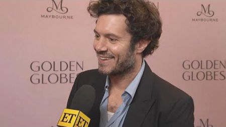 Adam Brody REACTS to Scoring His First Golden Globe Nomination and Who He&#39;s Taking as His Date