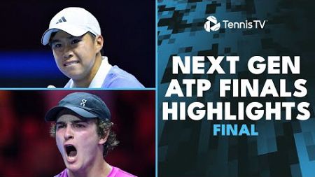 Joao Fonseca vs Learner Tien For The Title! | Next Gen ATP Finals Highlights Day 5