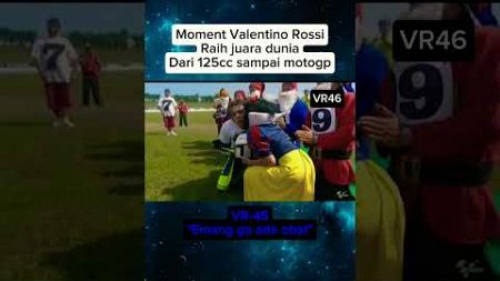 VR46-Moment raih juara dunia motogp#shorrts