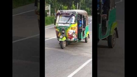 Manu bhai motor chali. Colourful Auto&#39;s of Sri Lanka. #ytshorts