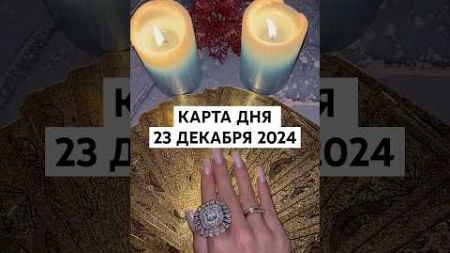 КАРТА ДНЯ 23 ДЕКАБРЯ 2024 #картадня #гороскоп