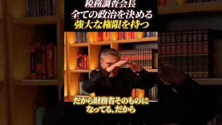 実は総理でも官房長官でもない!全ての政治を決めているのは強大な権限を持つ自民税務調査会長!!#日本政治 #財務省 #自民党