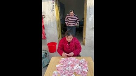 My mother-in-law is counting money here again# Xiaohua acridine# Xiaohua acridine# interesting joke