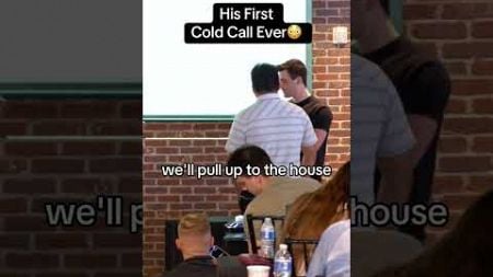 His First Cold Call Ever… #realestate #realestateinvesting