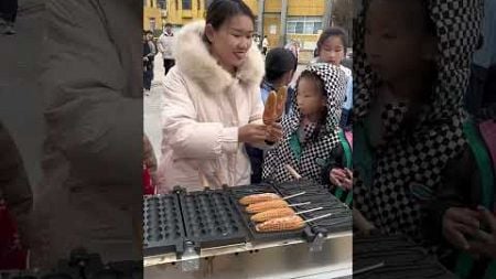 🥰 Satisfying with street food 🥳 #streetfood #satisfying #satisfyingvideo